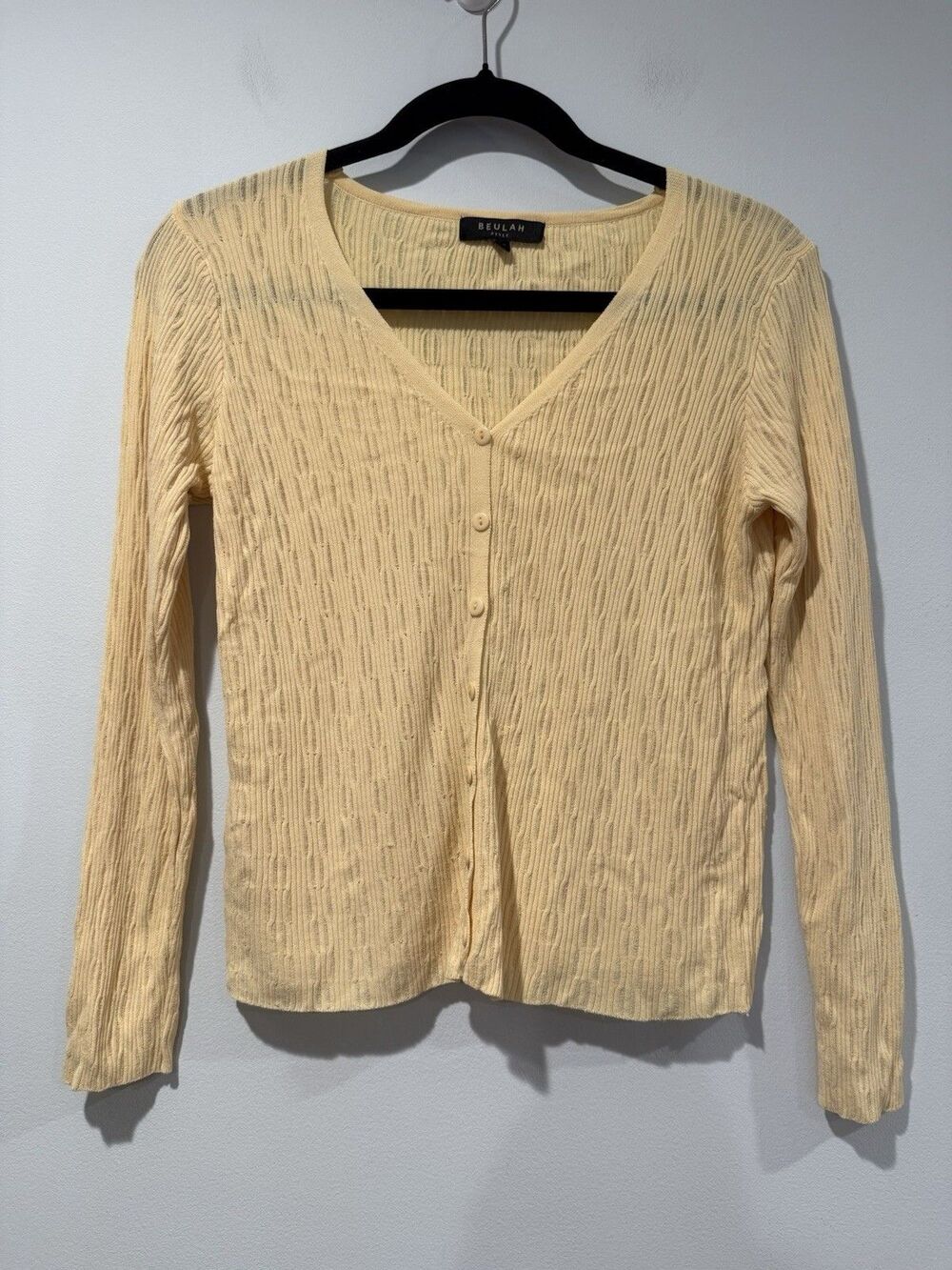 Beulah Cardigan Women Medium Stretch Cottage Academia Collegiate Travel Coastal